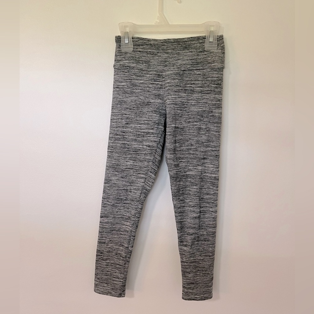 AE cropped grey Heathered Leggings